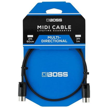 BOSS BMIDI-PB1 1ft Multi-Directional MIDI Pedalboard Cable - Optimize Your Setup — view 5