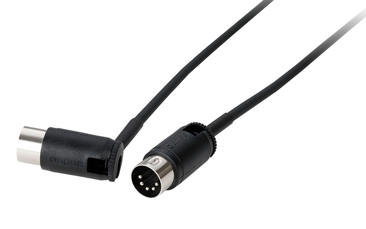 BOSS BMIDI-PB3 3ft Multi-Directional MIDI Cable - Optimized Pedalboard Connectivity — view 2