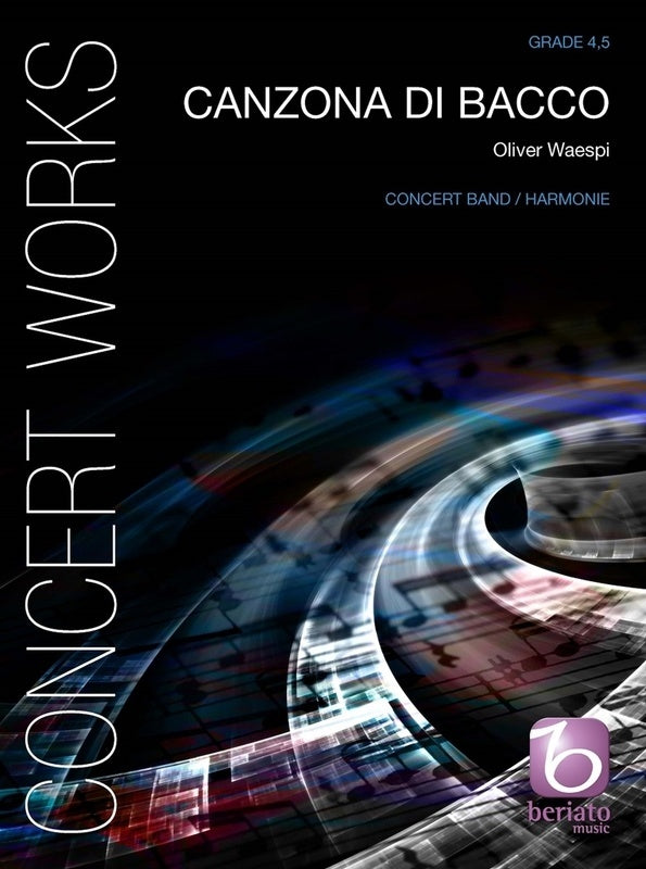 Canzona Di Bacco Cb4.5 Full Score Score