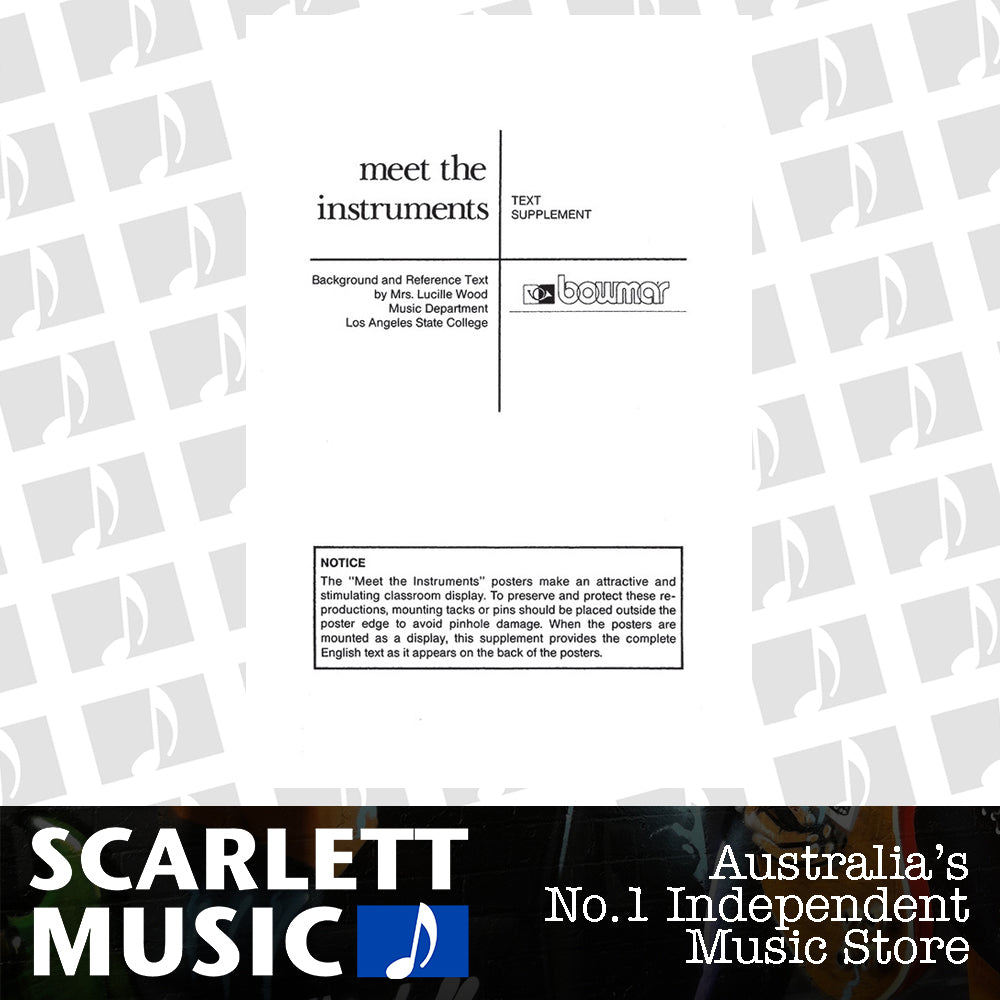 Meet The Instruments 25 Posters Teacher Guide — view 2