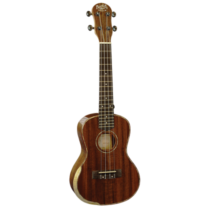 Barnes & Mullins BMUK5C Concert Walnut Ukulele with High Gloss Finish and Strap Buttons