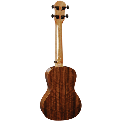 Barnes & Mullins BMUK5C Concert Walnut Ukulele with High Gloss Finish and Strap Buttons — view 2