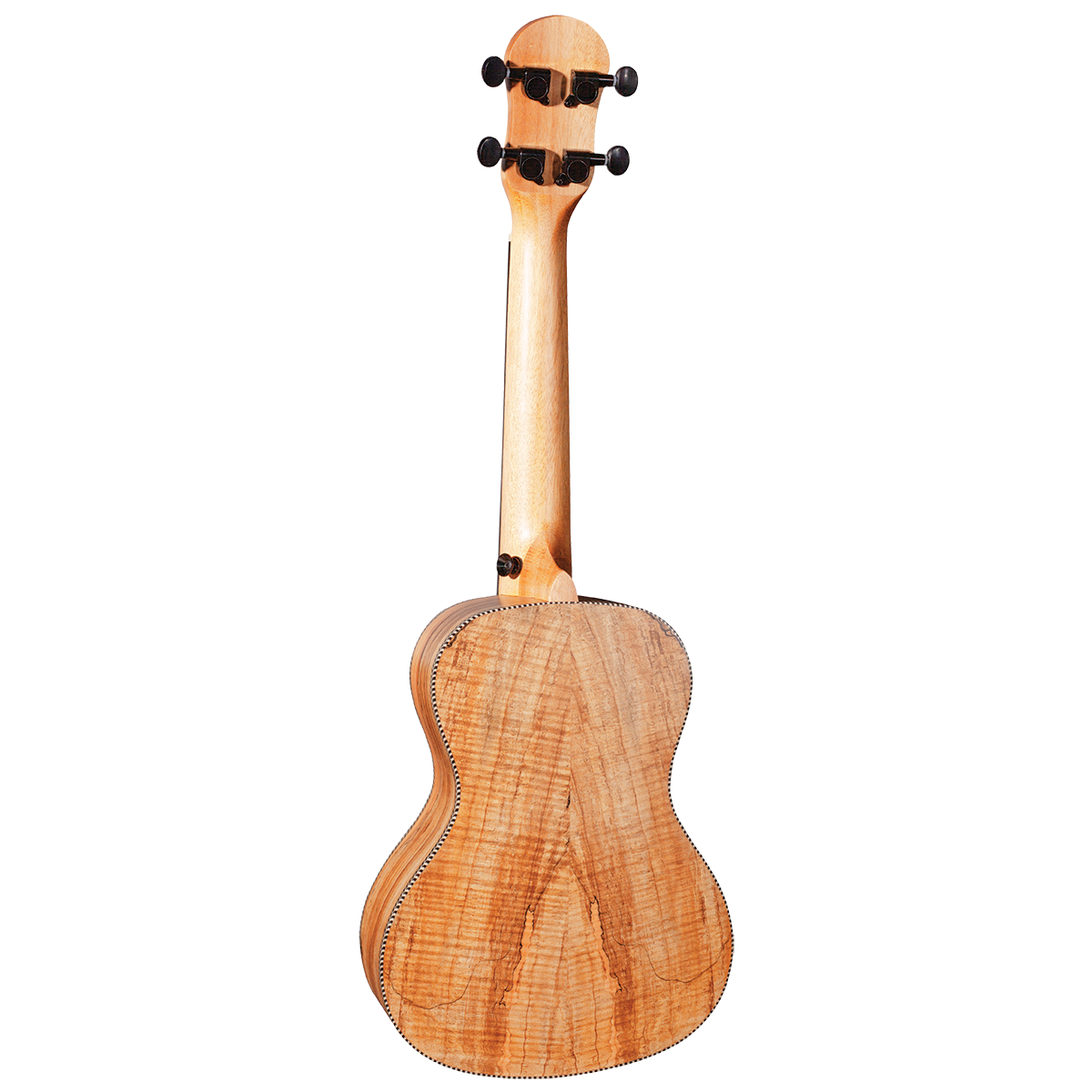 Barnes & Mullins BMUK9C Concert Spalt Maple Ukulele with Composite Wood Fingerboard and Natural Satin Finish — view 2