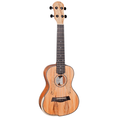 Barnes & Mullins BMUK9C Concert Spalt Maple Ukulele with Composite Wood Fingerboard and Natural Satin Finish