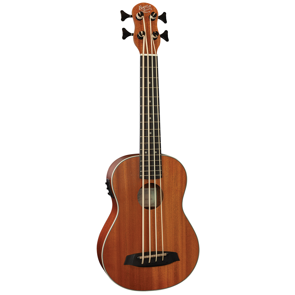Barnes & Mullins BMUKB1 Mahogany Bass Ukulele