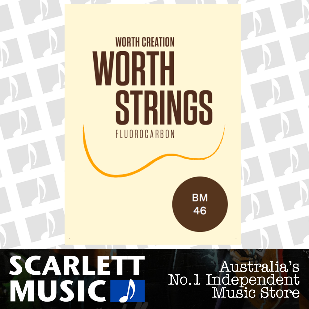 Worth Brown Medium Soprano / Concert Ukulele Ukulele Strings - 2 Restrings Per Packet — view 2