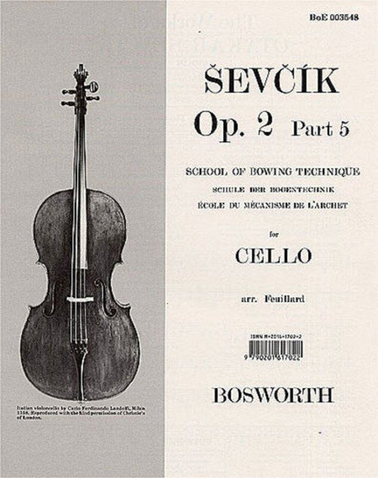 Sevcik Cello Studies Op. 2 Part 5 by Otakar Sevcik