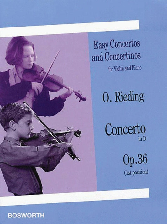 Rieding - Concerto D Major Op 36 Violin/Piano (Softcover Book)