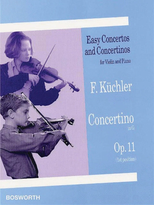 Kuchler - Concertino G Op 11 Violin/Piano (Softcover Book)