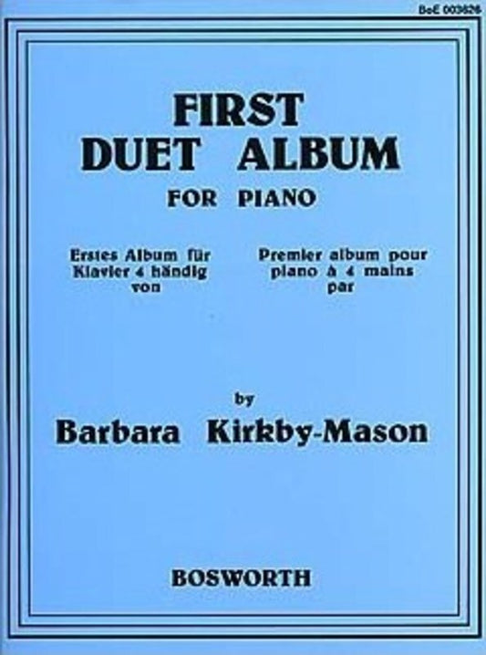 Kirby Mason 1st Piano Duet Album Book