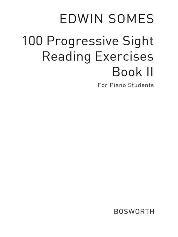 Somes E 100 Prograssive Sight Reading Book