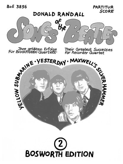 Beatles Songs Of Book 2 Recorder Quartet Book — view 2