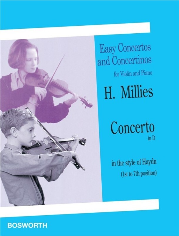 Millies - Concerto Din Style Haydn Violin/Piano (Softcover Book)