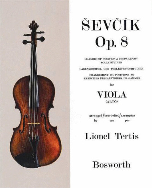 Sevcik Viola Studies Op 8 (Softcover Book)