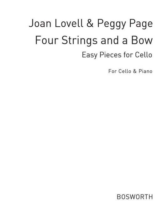 Lovell 4 Strings And A Bow Book 1 Cello/Piano Book