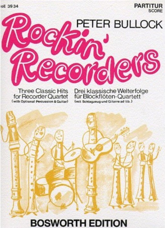Bullock Rockin Recorders Score/Parts Book