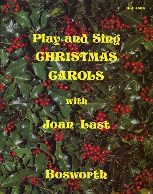 Last Play And Sing Christmas Carols Piano Book