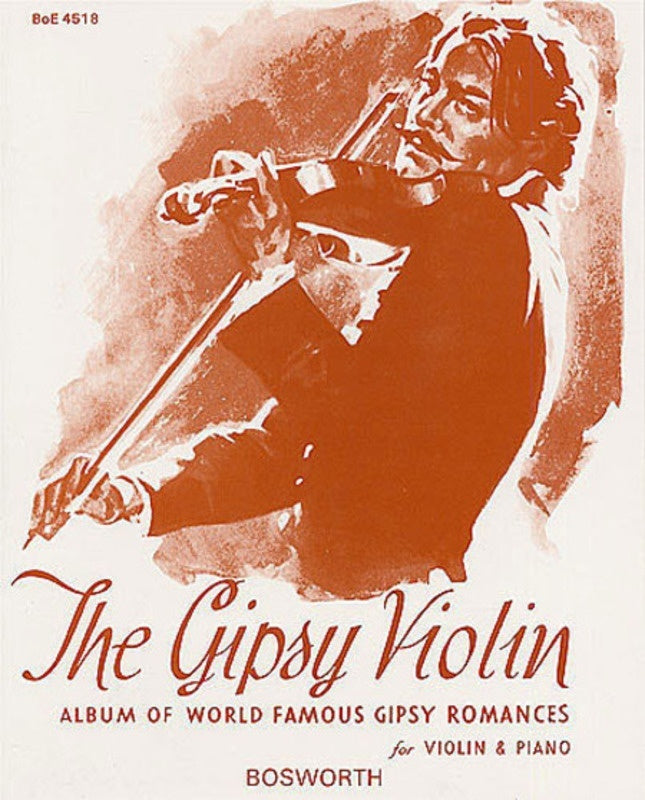 Gypsy Violin - Album Of Gipsy Romances Violin/Piano (Softcover Book)