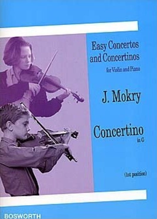 Mokry Concertino G 1st Pos Violin/Piano Book