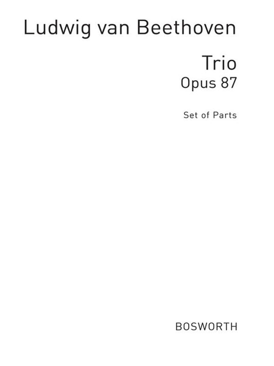 Beethoven Trio Op.67(3 Violas Arr.Tertis Book