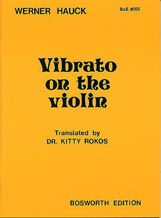 Hauck - Vibrato On The Violin (Softcover Book)