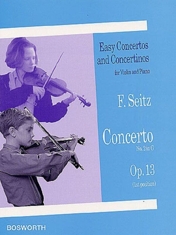 Seitz Concerto No. 2 in G Op. 13 for Violin and Piano