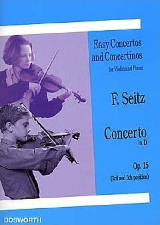 Seitz - Concerto No. 4 in D Op. 15 for Violin and Piano