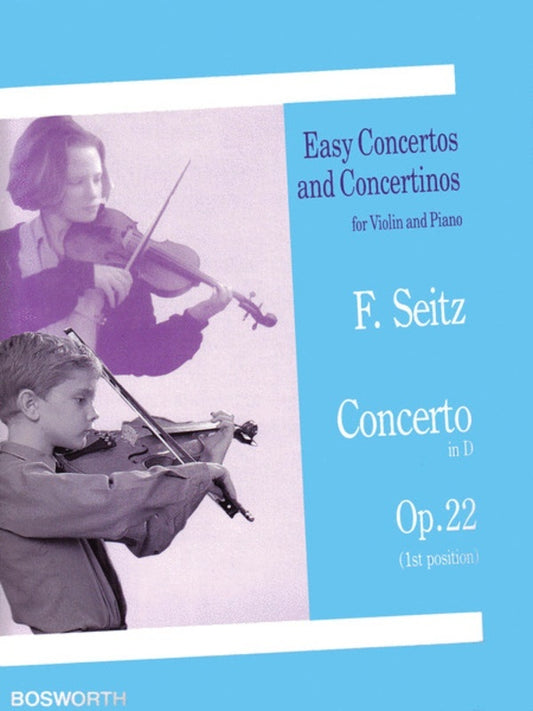 Seitz - Concerto No 5 D Op 22 Violin/Piano (Softcover Book)