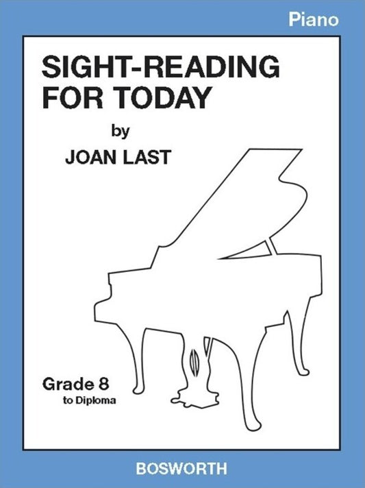 Last - Sight Reading For Today Piano Gr 8 To Diploma (Softcover Book)