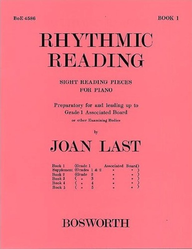 Last Rhythmic Reading Sight Reading Book 1 Book