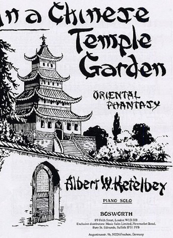 Ketelbey Chinese Temple Garden Piano Book