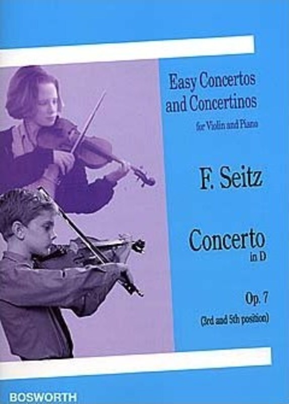 Seitz - Concerto In D Op 7 Violin/Piano (Softcover Book)