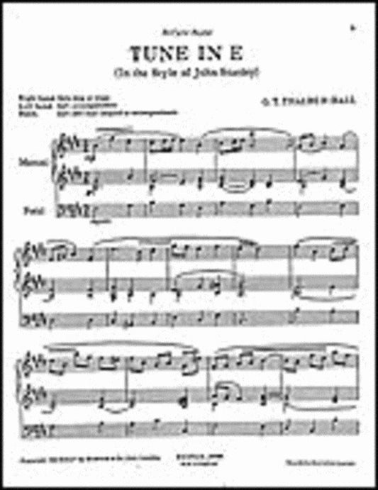 Thalben-Ball Tune In E Organ(Arc) Book