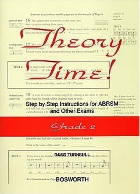 Theory Time Gr 2 Turnbull ABRSM Book