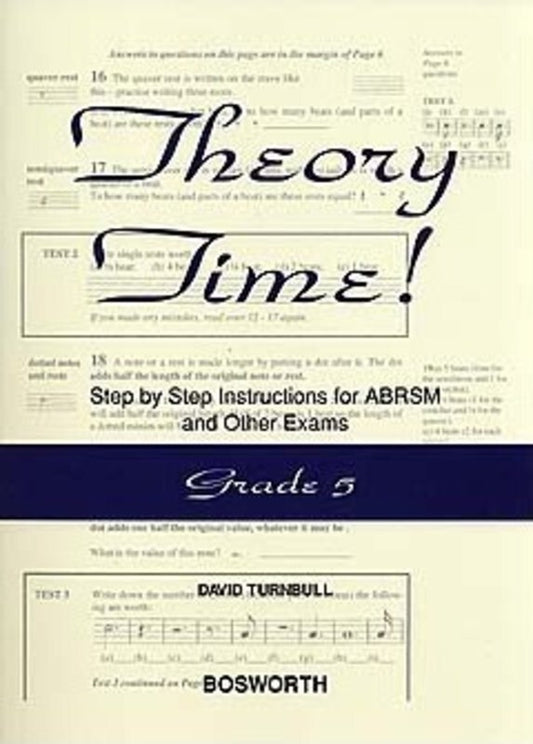 Theory Time Gr 5 Turnbull ABRSM Book