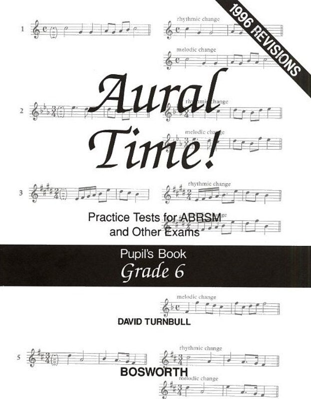 Aural Time Pupils Book Gr6 Turnbull ABRSM