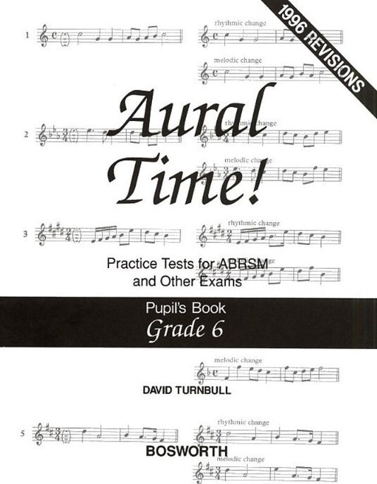 Aural Time Pupils Book Gr6 Turnbull ABRSM