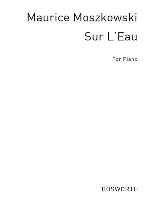 Moszkowski Sur Leau Piano(Arc) Book