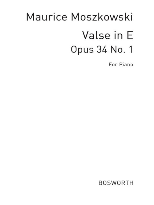 Moszkowski Waltz Op.34/1 Piano.(Arc) Book