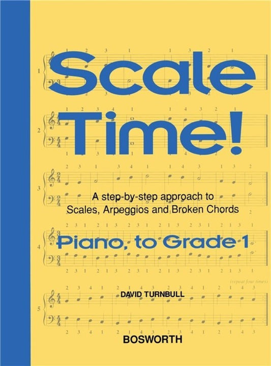 Scale Time Piano Gr 1 Turnbull ABRSM Book
