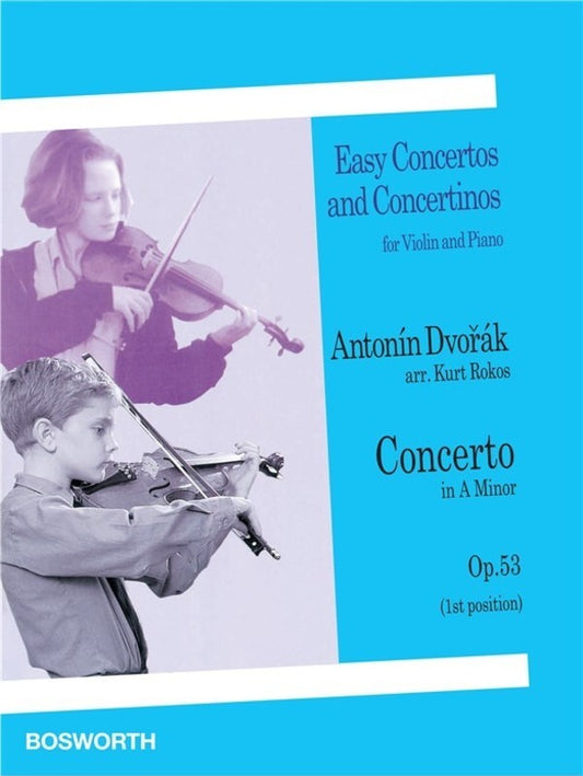 Dvorak - Concerto A Min Op 53 Violin/Piano 1st Pos (Pod) (Softcover Book)