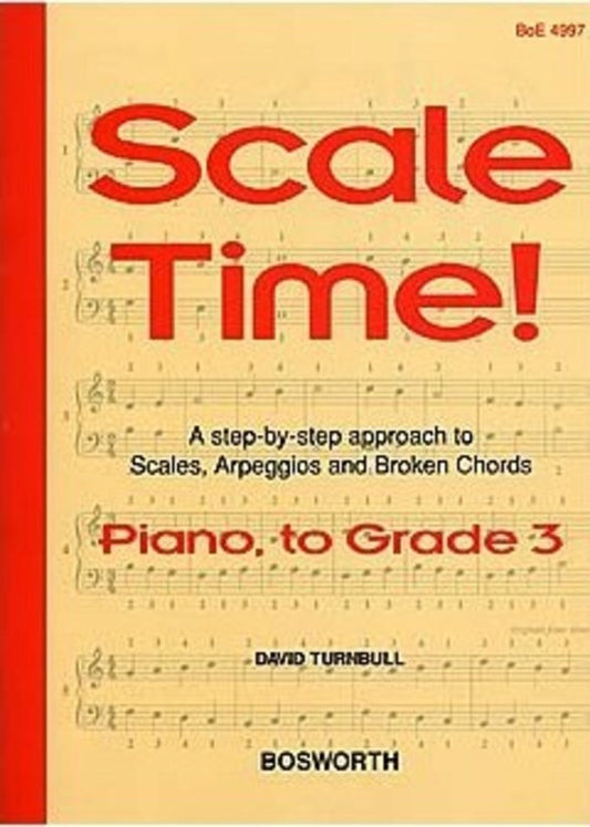 Scale Time Piano Gr 3 Turnbull ABRSM Book