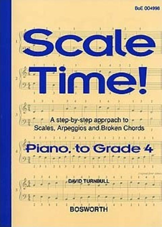 Scale Time Piano Gr 4 Turnbull ABRSM Book