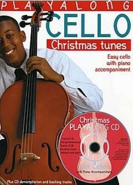 Playalong Xmas Tunes Cello/Piano Acc Book/CD Book