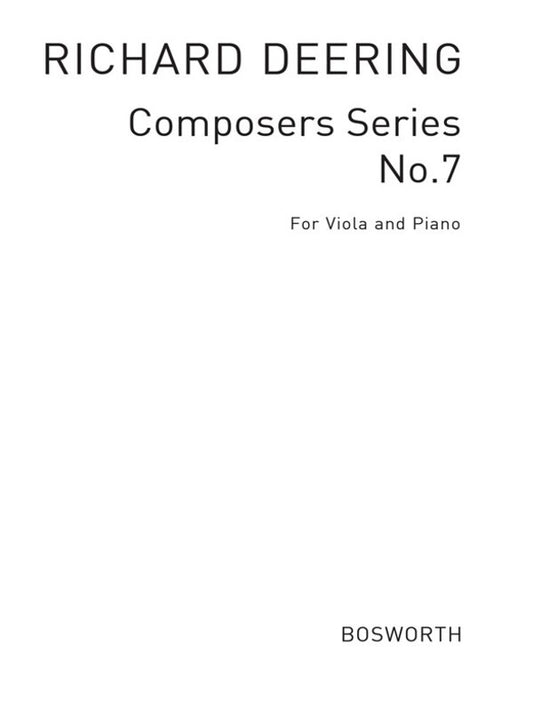 Composer Series 7 1st.Coll.Viola/Piano(Arc Book