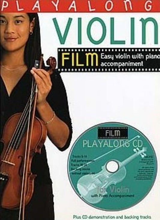 Playalong Violin Film Tunes Softcover Book/CD