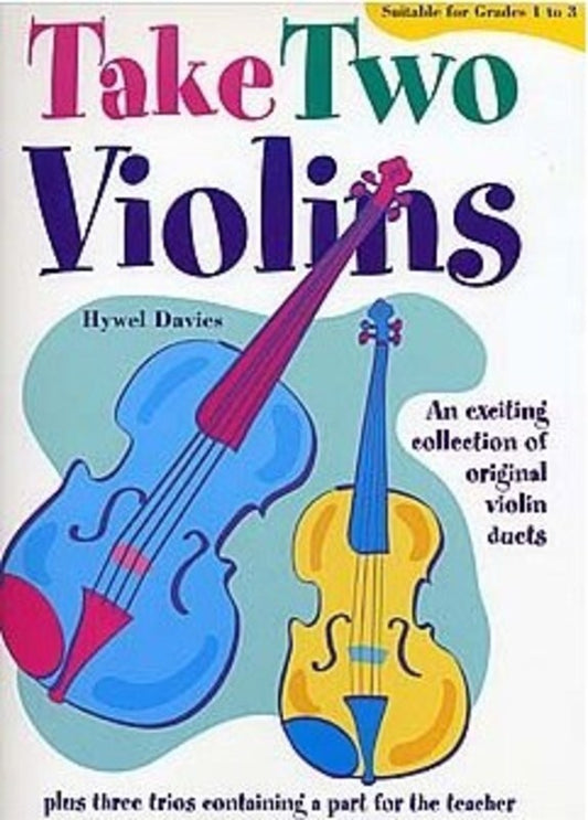 Davies - Take Two Violins (Softcover Book)