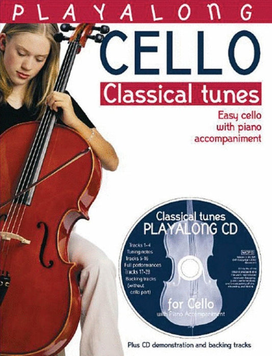 Playalong Cello Classical Tunes Softcover Book/CD