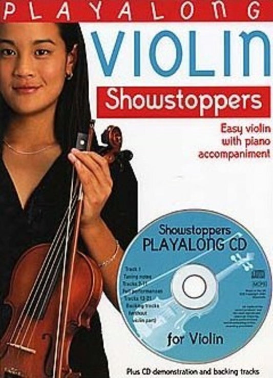 Playalong Violin Showstoppers Softcover Book/CD