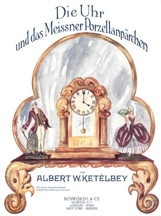 Ketelbey Clock And Dresden Figures Piano(Arc Book